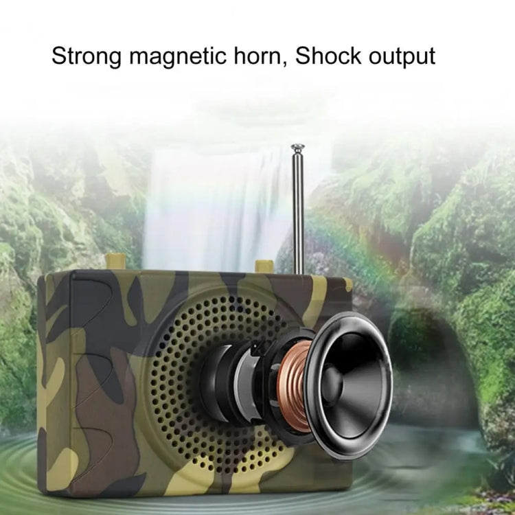 25W Bluetooth Voice Amplifier Bird Hunting Speaker Supports USB/TF/FM