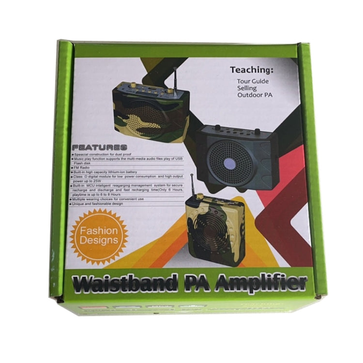 25W Bluetooth Voice Amplifier Bird Hunting Speaker Supports USB/TF/FM